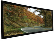 Elite Screens CURVE235-166W - 166 Inches CineWhite (2.35:1 Cinema Scope) Curve Fixed Frame Projection Screen ELITE SCREEN